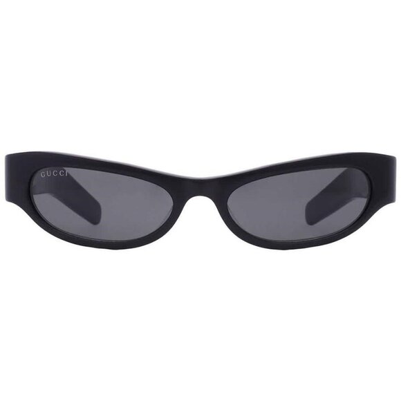 New Authentic Gucci Dark Grey Rectangular Ladies Sunglasses GG1635S 003 53 GG163 - Picture 1 of 6